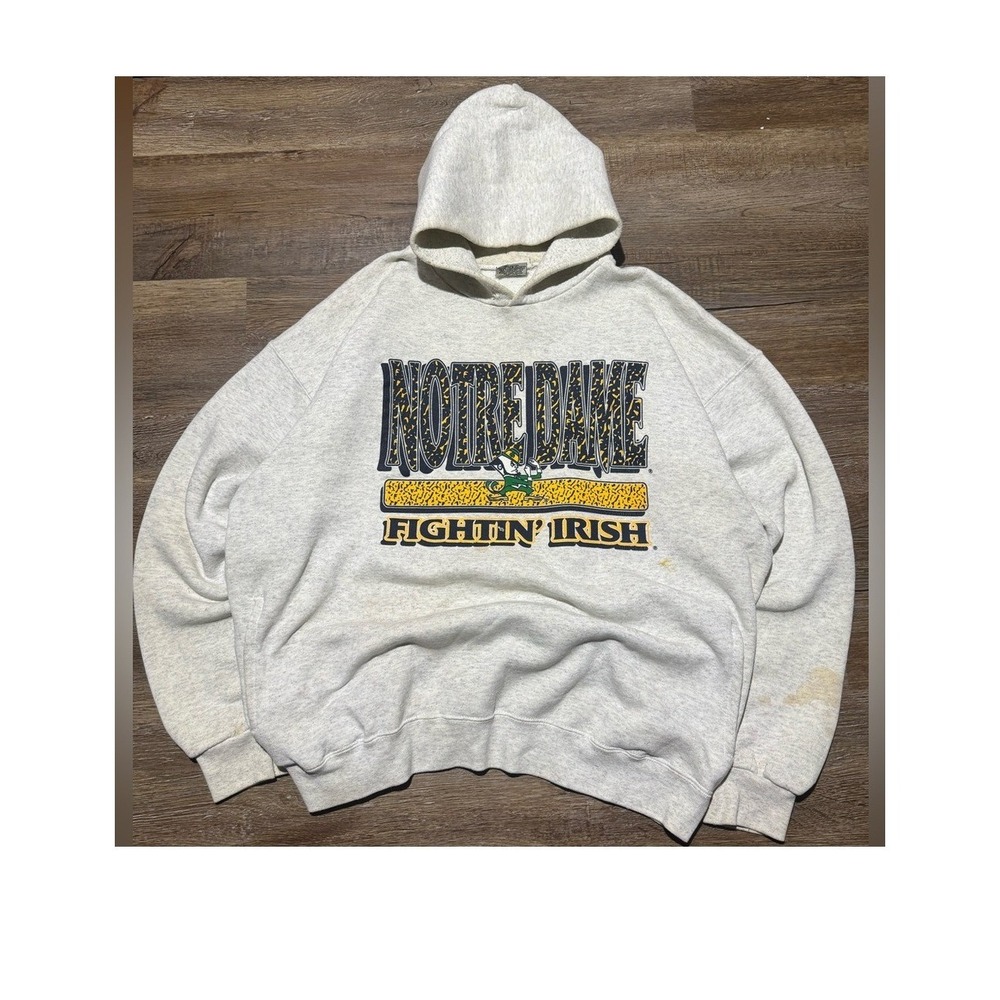 Vtg 90s Notre Dame‎ Hoodie